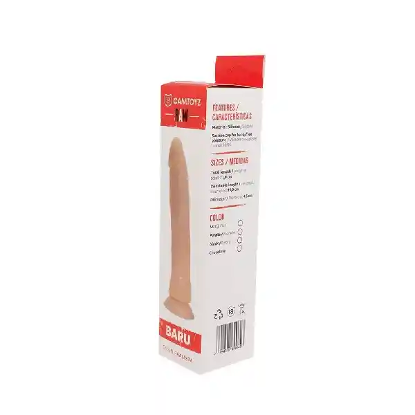 Dildo Realista Baru 21 Cm Piel