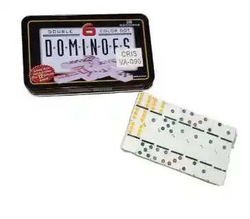 Estuche Juego De Mesa Domino Dominoes