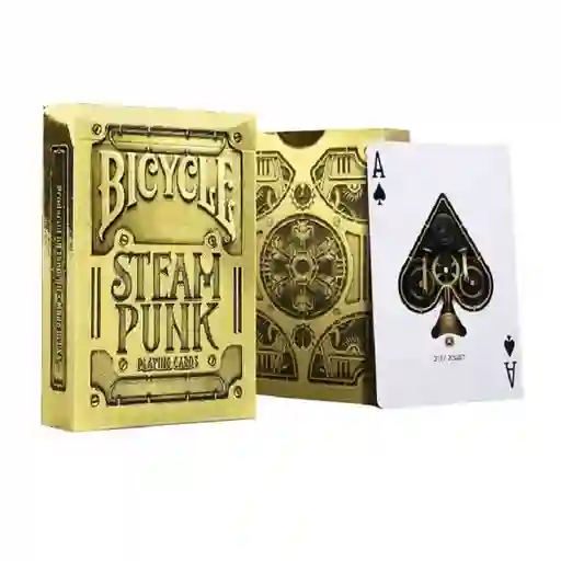 Baraja Bicycle Steam Punk Gold