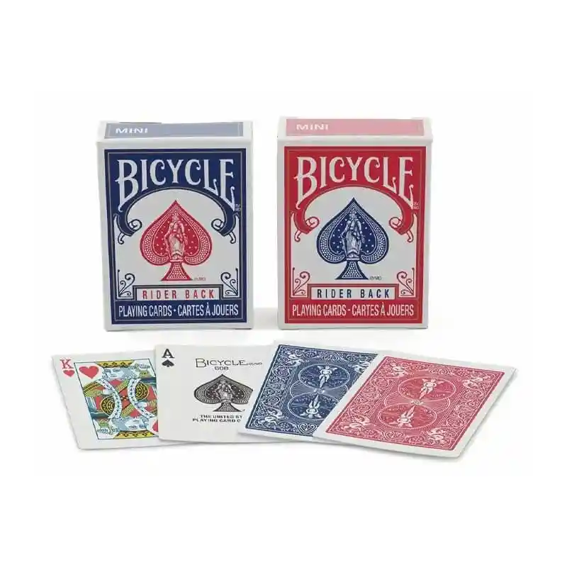 Baraja Bicycle Mini Decks (blue And Red)