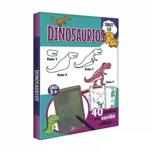 Libro Dinosaurios Tablet Lcd Lexus