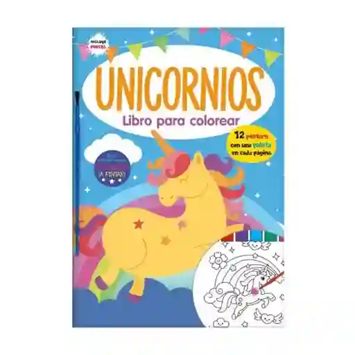 Libro Unicornios Para Colorear Lexus