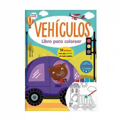 Libro Vehiculos Para Colorear Lexus