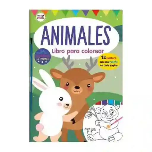 Libro Animales Para Colorear Lexus