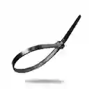 Amarre Plástico De 25 Cm Negro 100% Nylon Marwa X 100 Unidades