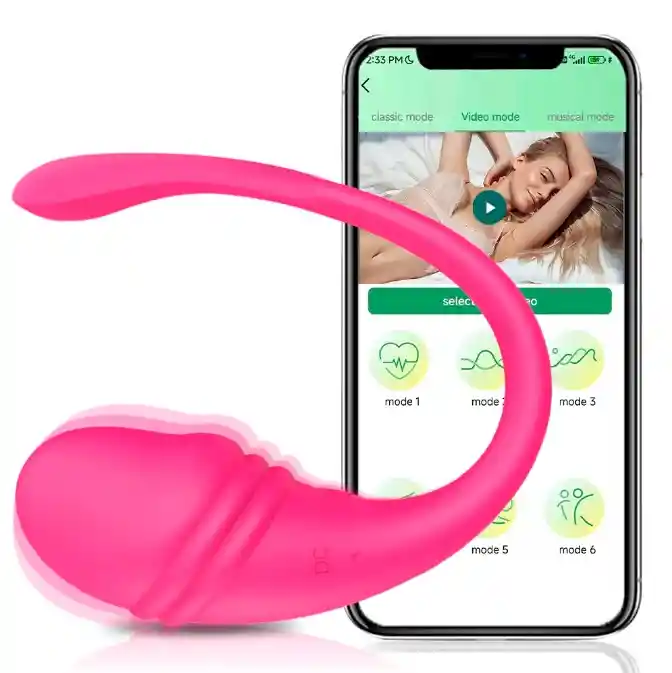 Vibrador A Distancia Huevo Bluetooth Fake Lush Lovense App A Distancia Mundial Juego En Pareja Vibración Fuerte