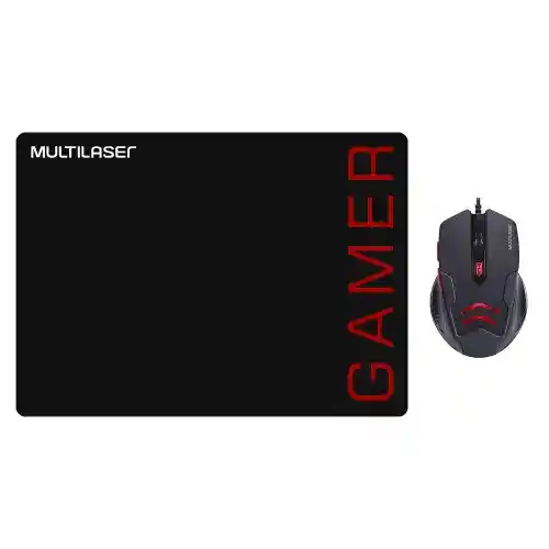 Combo Gamer Mouse Usb Mo306 3200 Dpi + Mousepad -multi