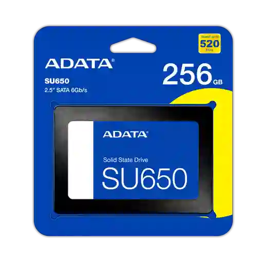 Ssd 256 Adata/ Disco Estado Solido/ Disco Duro