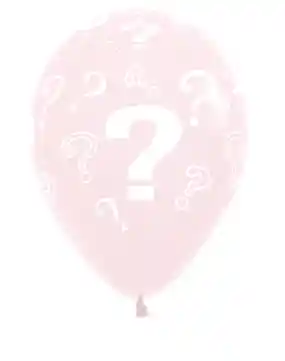 R-12 Globos Bombas Fiesta Sempertex Infinity Signo Interrogacion Pastel Mate X12