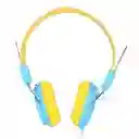 Diadema Havit Hv2198d Cyan Y Amarillo