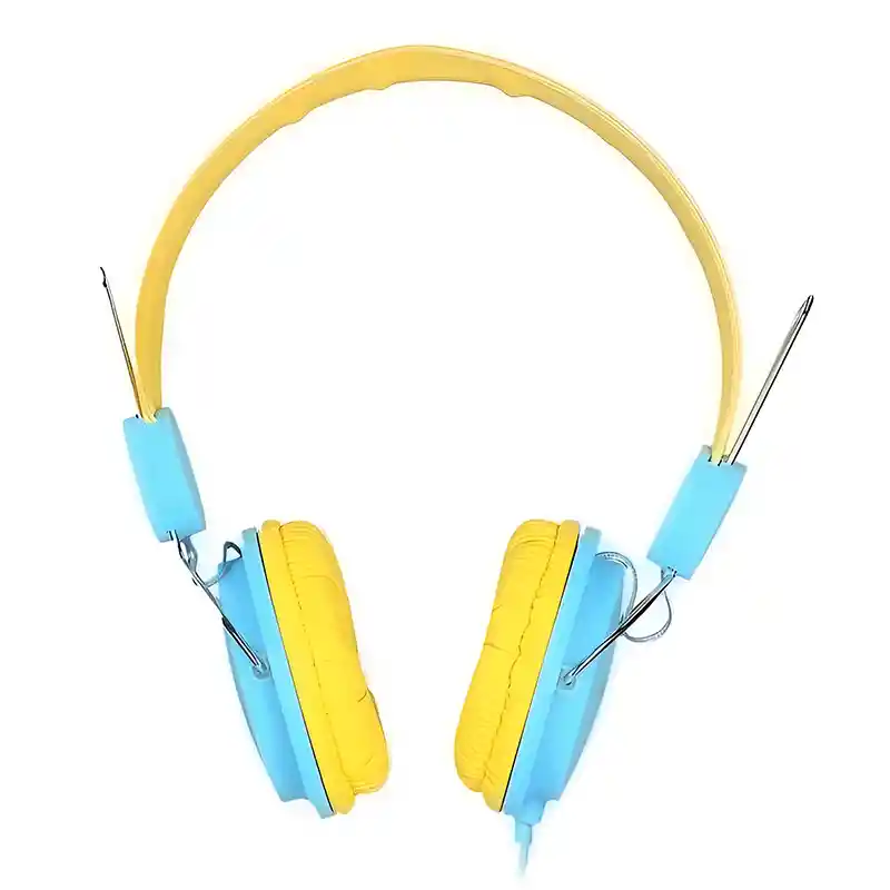 Diadema Havit Hv2198d Cyan Y Amarillo