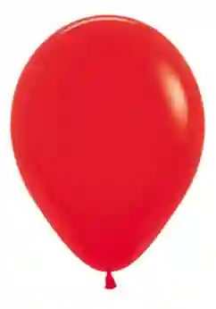 R-12 Bombas Globos Fiesta Sempertex Fashion Rojo Paquete X12 Unidades