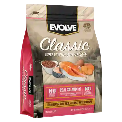 Evolve Gatos Evolve Alimento Para Gato De Salmon 14 Lbs Evolve Gato Evolve Cat