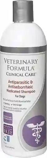  Veterinary Fórmula Shampoo Clinical Care Antiparasitic Antiseborrheic X 473Ml 