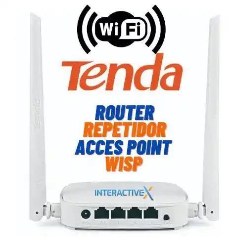 Router Repetidor Wifi Internet Tenda N301 / Amplificador De Señal Wifi