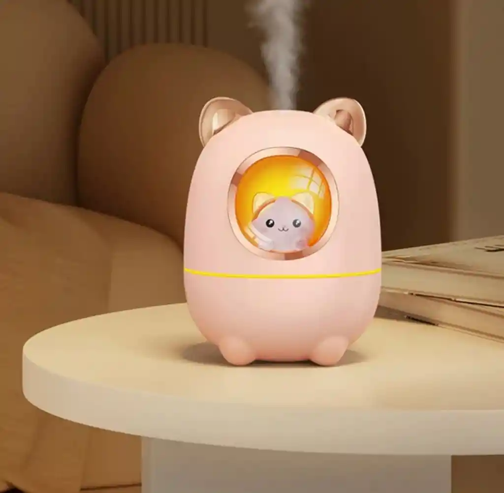  Difusor  HUMIDIFICADOR  Gato Capsula Orejas 