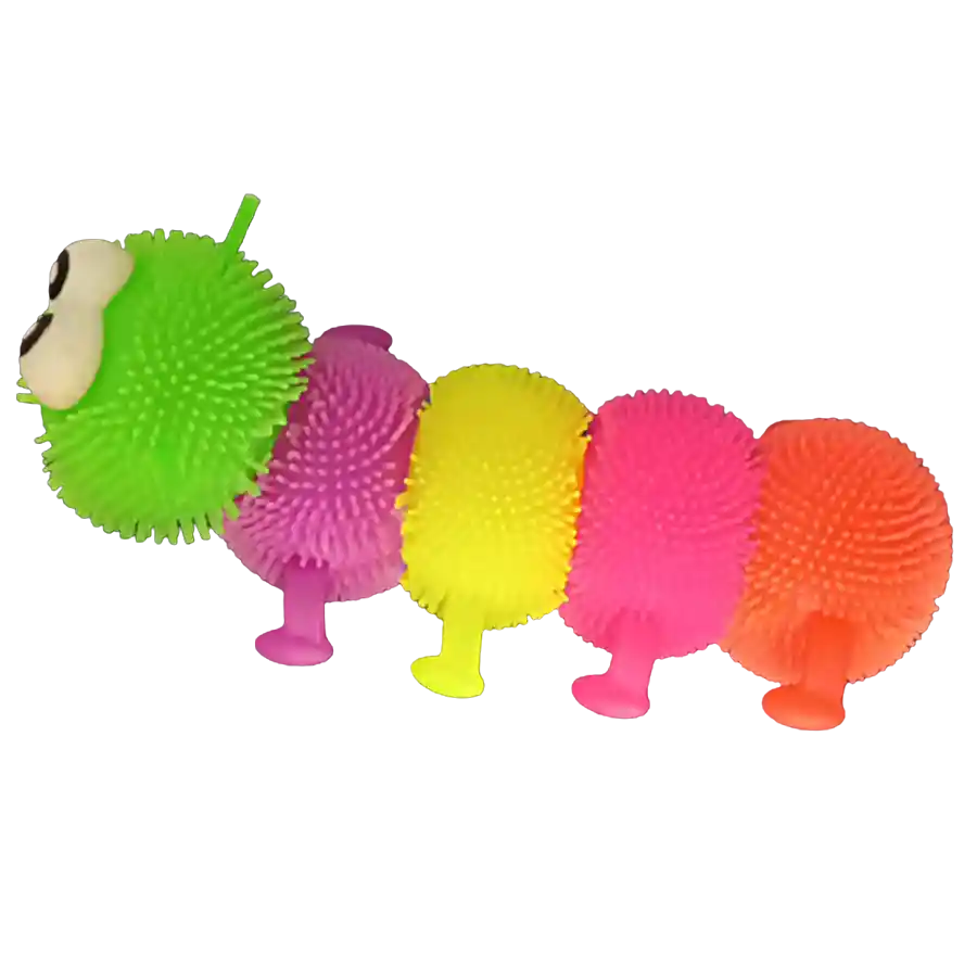 Kit X2 Gusanos Popit Wiggly Squishies Luces Niños Bebe 20cm