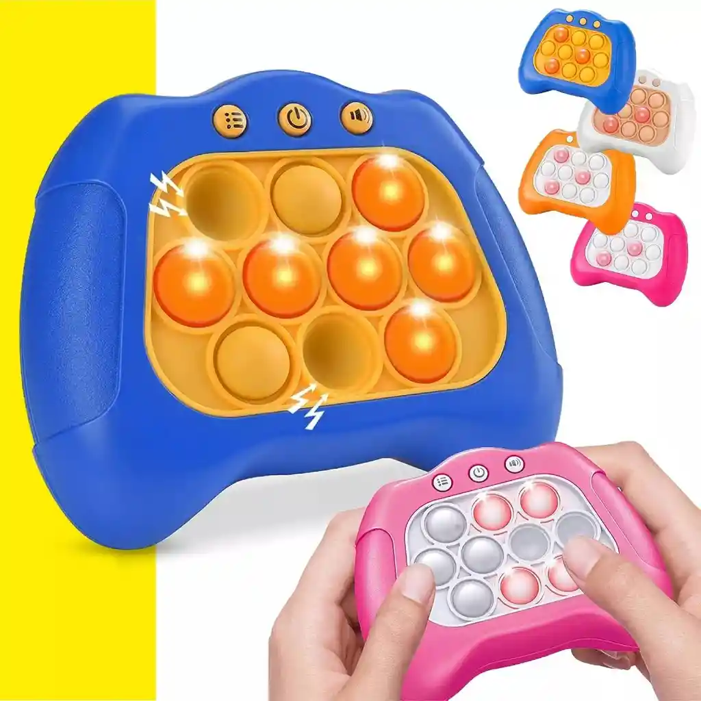 Juego Control Pop It Consola Burbujas De Presión Para Niños Musical