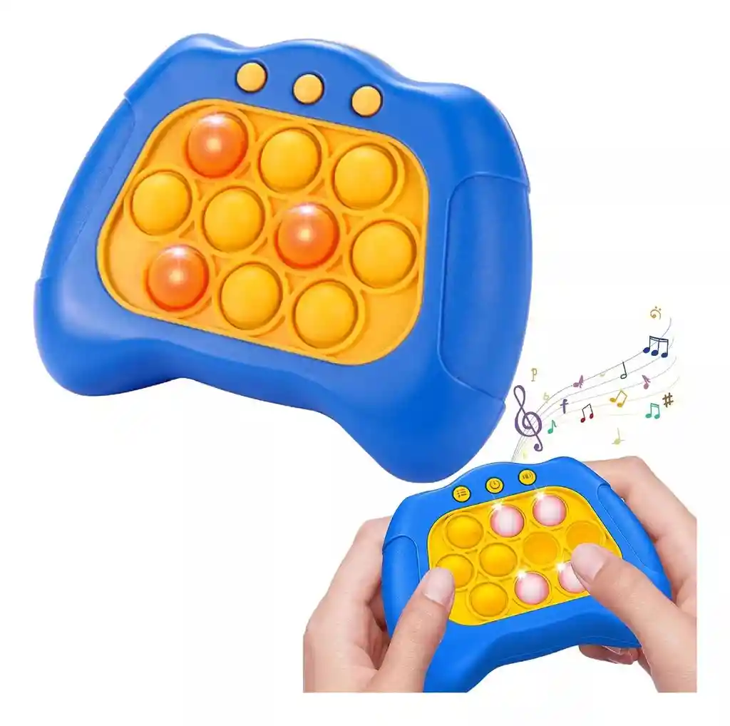 Juego Control Pop It Consola Burbujas De Presión Para Niños Musical