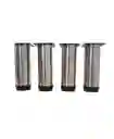 Pata Con Nivelador 15cm Acero Inoxidable X4