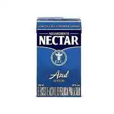 Aguardiente Azul Nectar Litro Caja