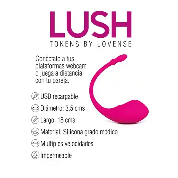 Vibrador Lush Lovense