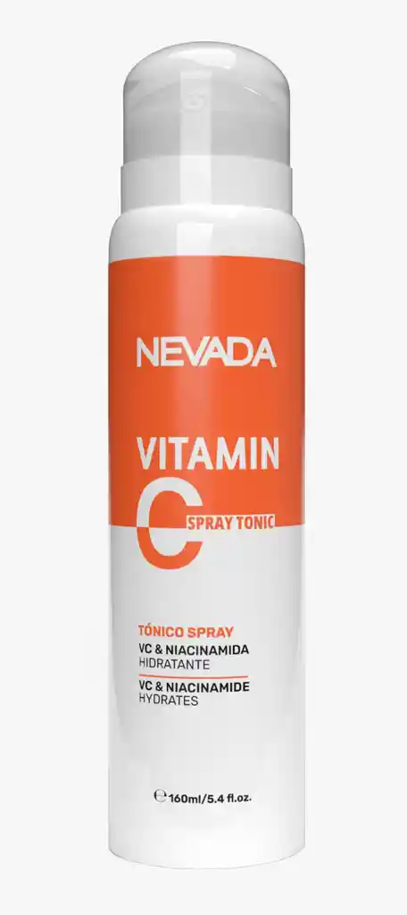 Nevada Tónico Spray Hidratante Facial Vitamina C 160 Ml