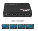 Multiplicador Splitter Hdmi 1 Entrada X 4 Salidas 1080p 1x4