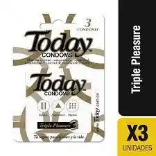 Today Condones Triple Pleasure