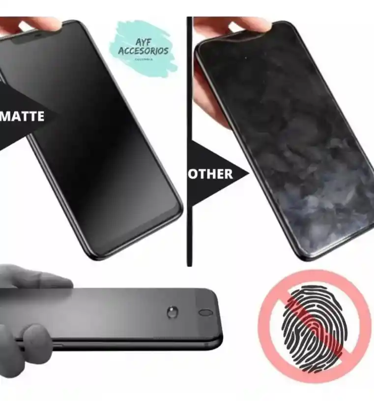 Vidrio Cerámica Matte Para Iphone 11 Pro Max / Xs Max