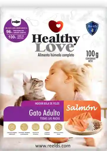 Alimento Humedo Para Gatos Cocido Al Vapor De Salmon 100 Gr Snack Para Gato