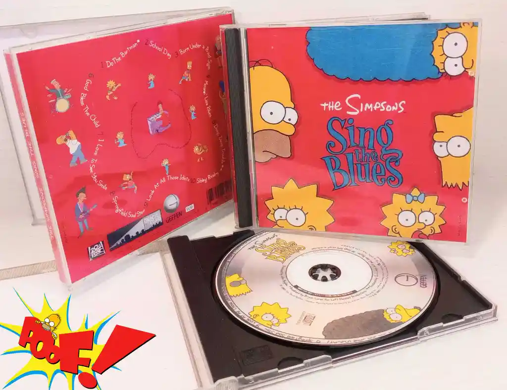 Cd Audio The Simpsons Sing The Blues (copia)