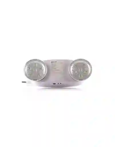 Lampara Led De Emergencia Luz Blanca 5.4w 2x2.7w