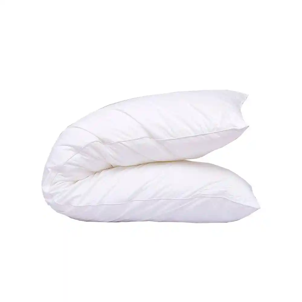 Almohada Extra Grande Siliconada 135x50cm Hogareto Blanco