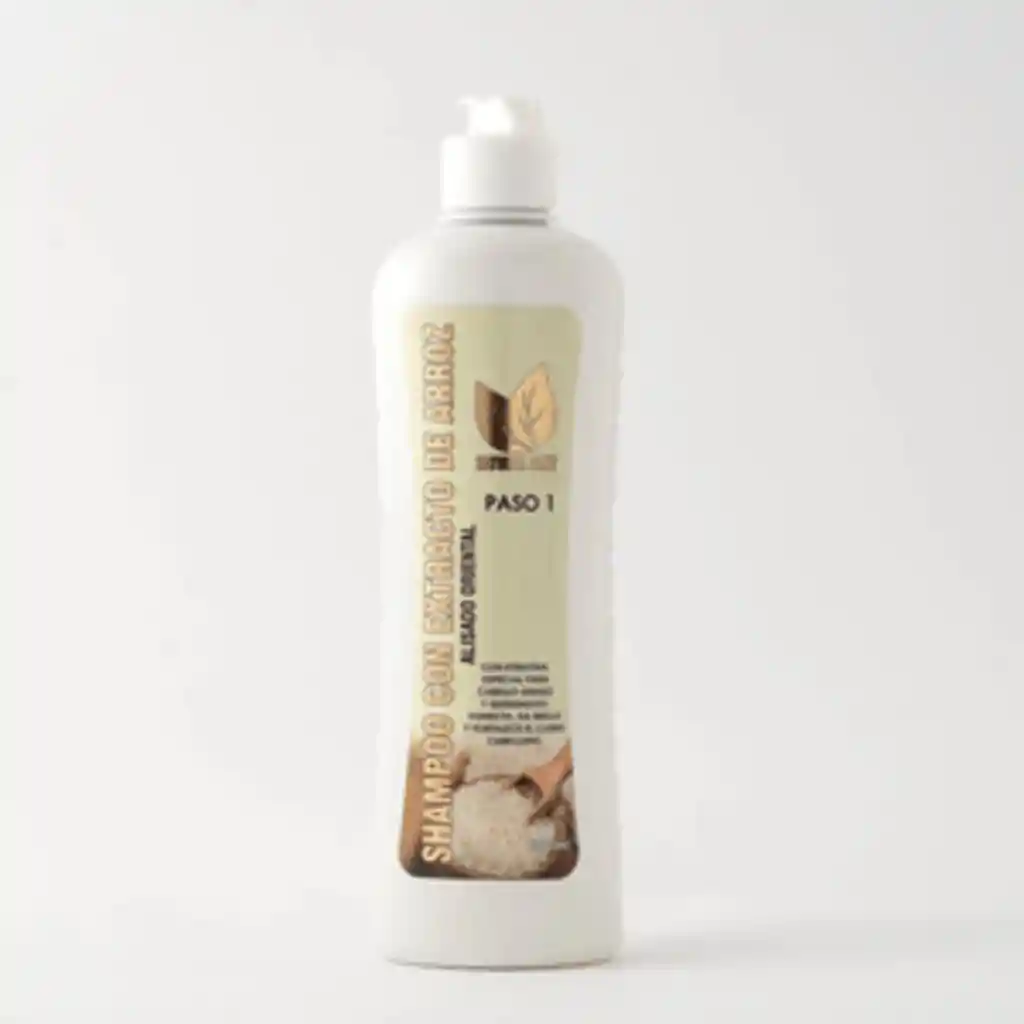  Shampoo NATURAL SANT Con Extracto De Arroz 500 Ml 
