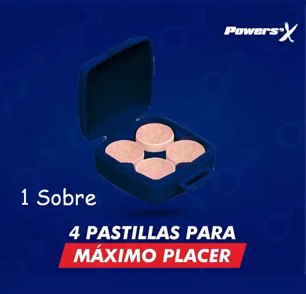 Pastillas Potenciadoras X4u Power Sex