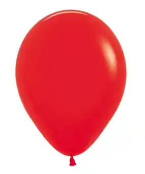 R-12 Bombas Globos Sempertex Fashion Rojo Paquete X50 Unidades