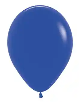 R-12 Bombas Globos Sempertex Fashion Azul Rey Paquete X50 Unidades