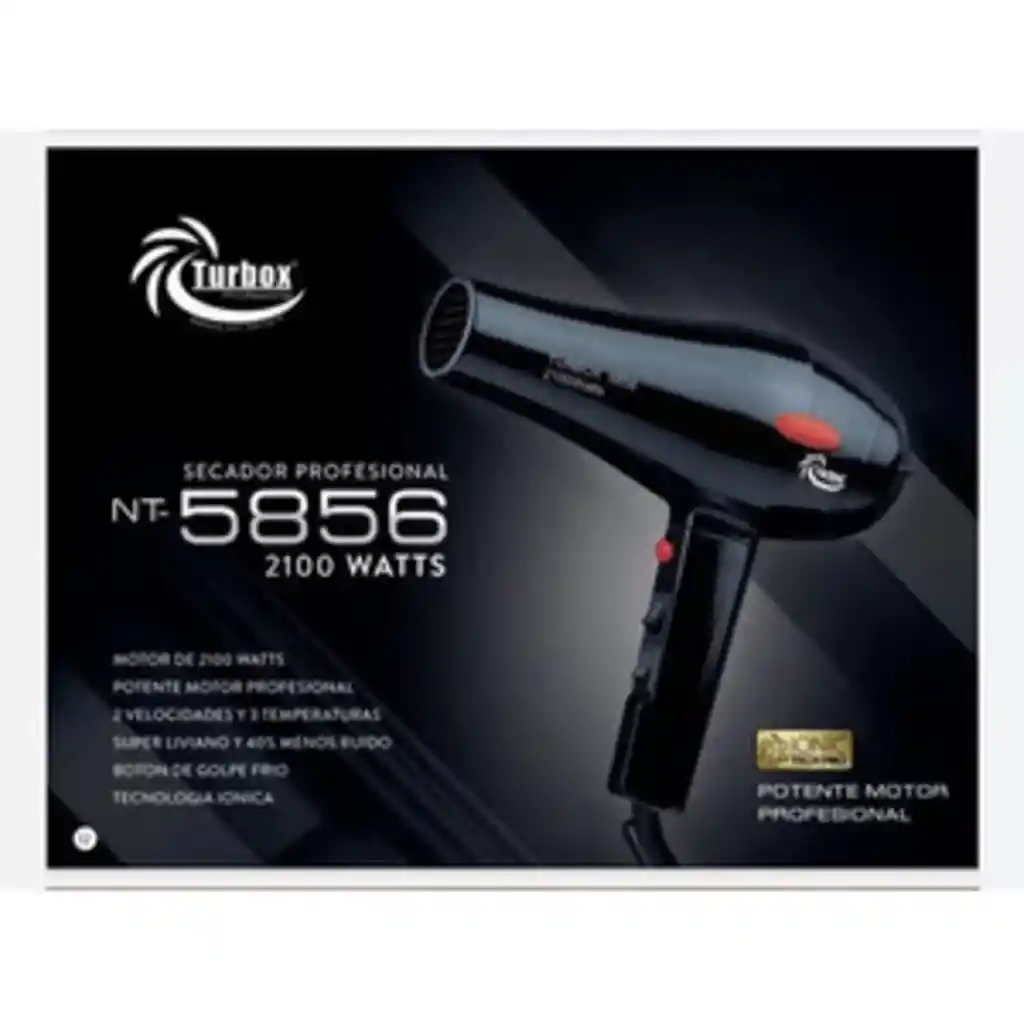  Secador New  TURBOX  Nt5856 