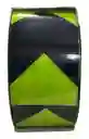 Cinta Reflectiva Verde/negra 2'' X 5mts