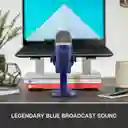 Micrófono Blue Yeti Nano Omnidireccional Y Cardioide | Azul