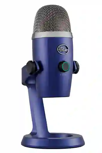 Micrófono Blue Yeti Nano Omnidireccional Y Cardioide | Azul