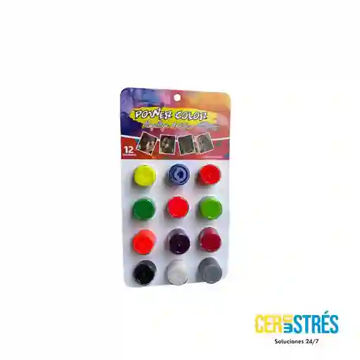 Maquillaje Artistico Fluorescente X12colores