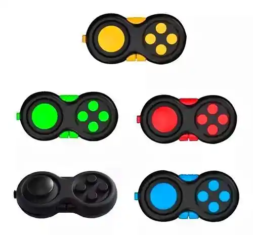 Fidget Pad Control Antiestres Relajante Botones Control