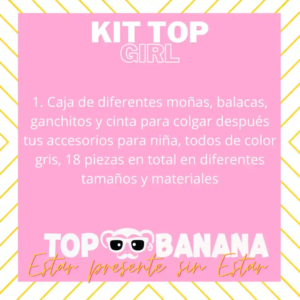 Kit Top Girl Moñitas