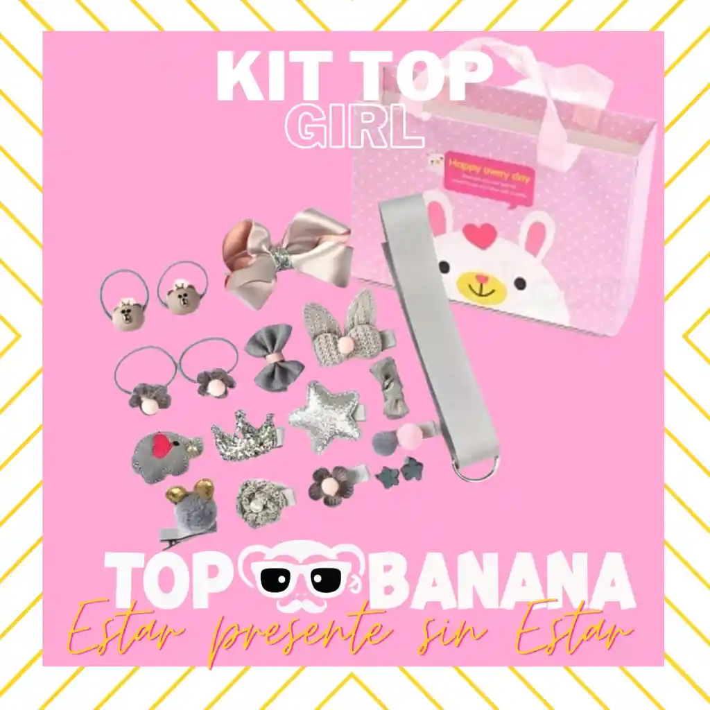 Kit Top Girl Moñitas