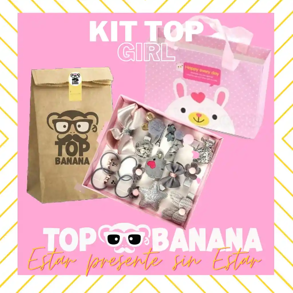 Kit Top Girl Moñitas