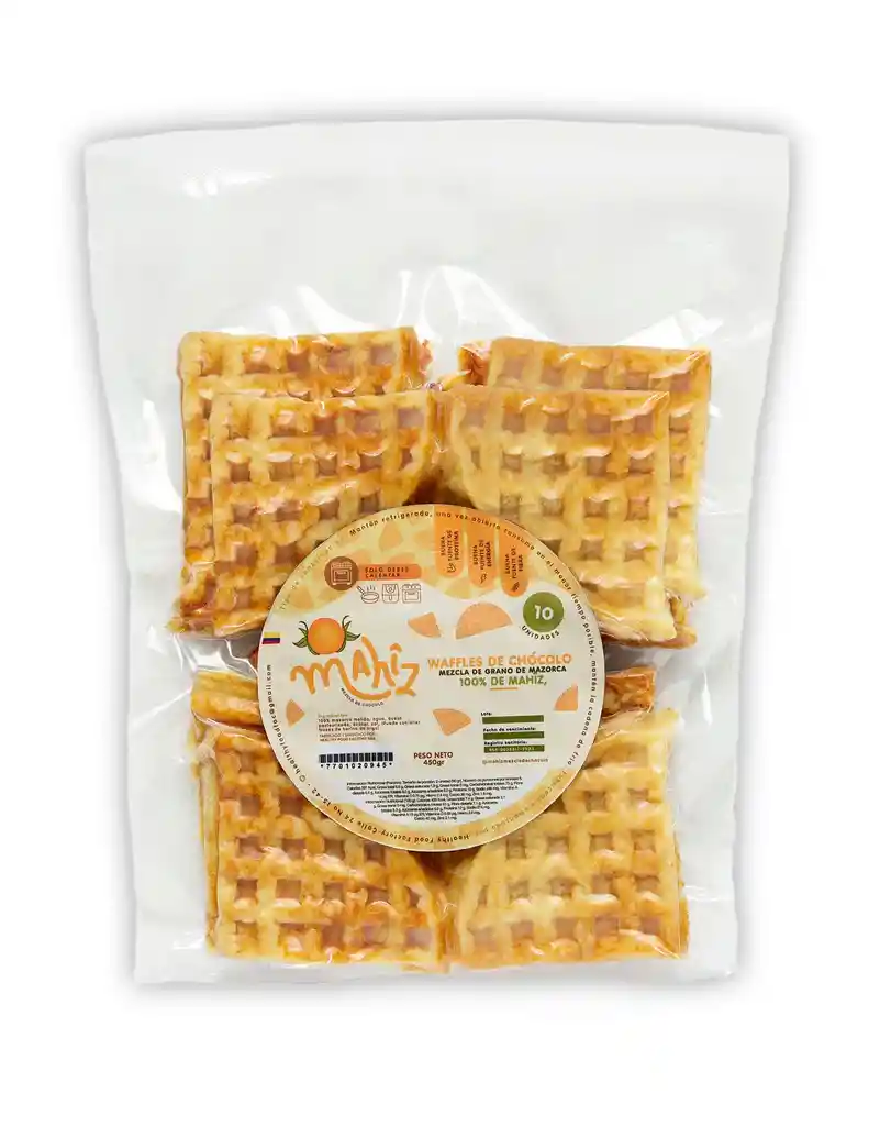 Waffles De Choclo X10 - Numae 450g