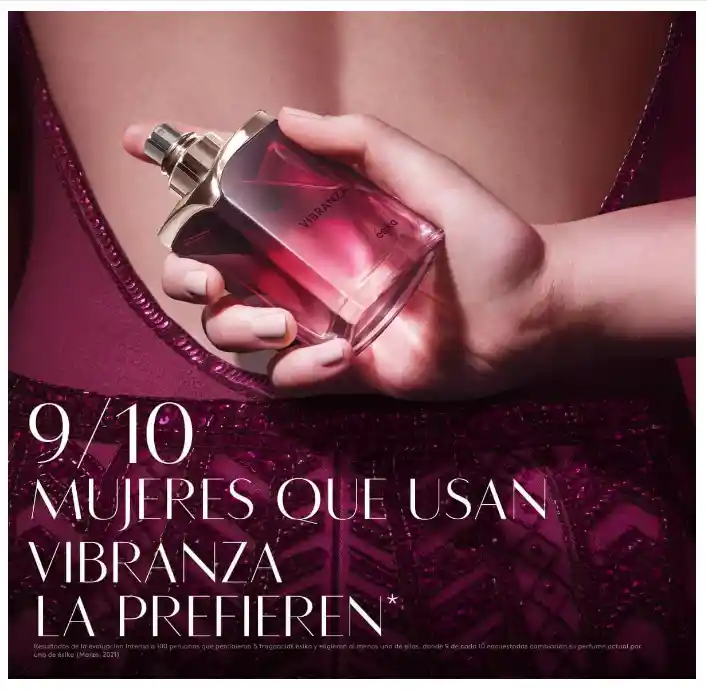 Locion Vibranza 45ml Mujer Ésika