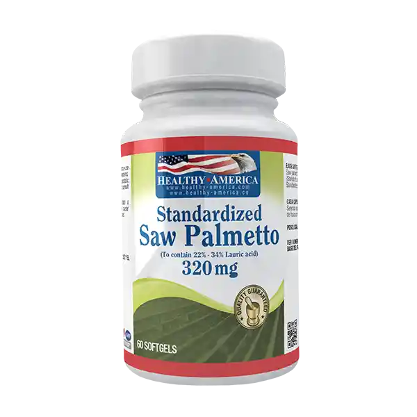 Standardized Saw Palmetto 320 Mg 60 Softgels